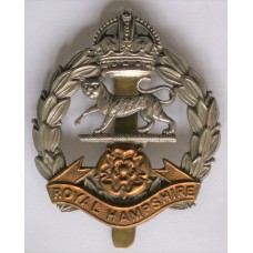 Royal Hampshire Regiment cap badge 