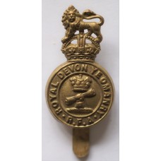 Royal Devon Yeomanry cap badge 