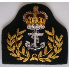 Royal Navy Warrant Officer cap badge 