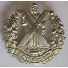 The Cameron Highlanders cap badge 