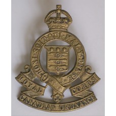 Royal Canadian Army Ordnance Corps cap badge 