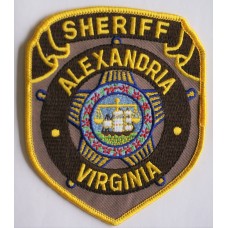 Alexandria Sheriff patch, Virginia