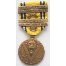 1940-45 War Commemorative Medal to a Belgian Battle of Britain pilot 