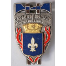 Soissons Fire Brigade unit badge 