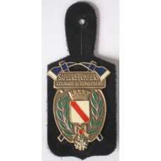 Strasbourg Fire Brigade unit badge 