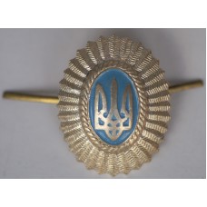 Ukraine Army cap badge 
