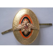 Russian Federal Border Service cap badge 