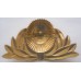 Soviet Union era militia officer (police officer) parade cap badge 