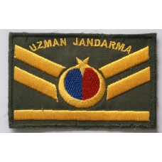 Gendarmerie Senior Sergeant Class 1 rank badge 