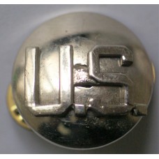 Enlisted US letters collar badge 