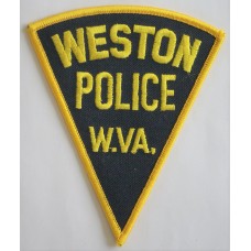 Weston Police patch, West Virginia