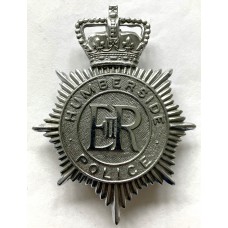Humberside Police helmet plate 1974 - 1984