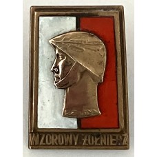 Exemplary Soldier Badge, Bronze Class