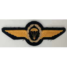 Bundesmarine Parachutist wings, silver grade 