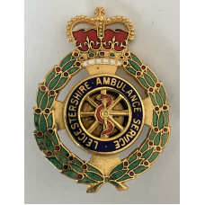 Leicestershire Ambulance Service cap badge