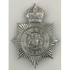 Wigan County Borough Police helmet plate 1935-52
