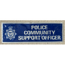 Avon & Somerset Constabulary Police Community Support Officer high vis back patch 