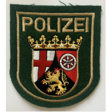Rhineland - Palatinate Police patch