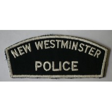 New Westminster Police patch, Canada 