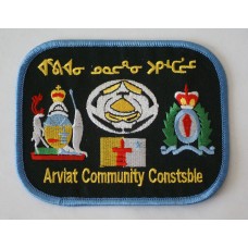 Arviat Community Constable patch, Canada