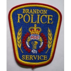 Brandon Police patch, Canada 