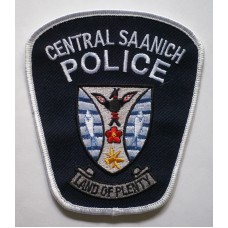 Central Saanich Police patch, Canada 