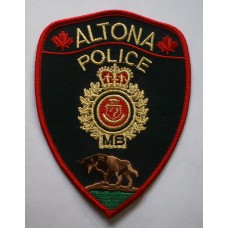 Altona Police patch, Canada 