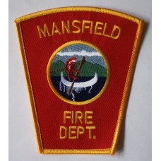 Mansfield Fire Department patch, Massachusetts