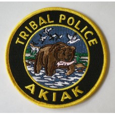 Akiak Tribal Police patch, Alaska