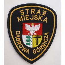 Dabrowa Gornicza Municipal Police patch 