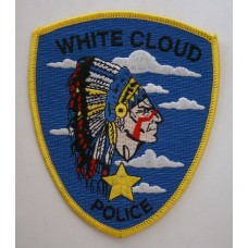 White Cloud Police patch, Michigan
