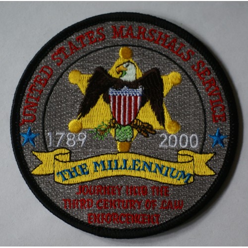 United States Marshal Millennium commemorative patch