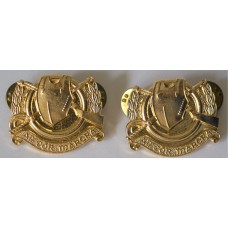 Irish Army Cavalry Corps collar badges 