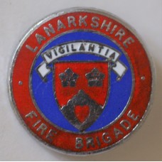 Lanarkshire Fire Brigade cap badge centre piece 