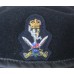 Gurkha Signals officer's beret and bullion wire badge