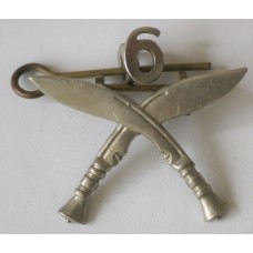 6th Gurkha Rifles cap badge 