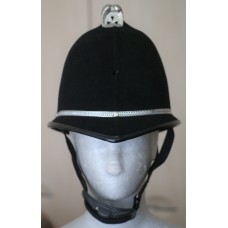 British Police custodian helmet without helmet plate, used by Cambridge, Cleveland etc 