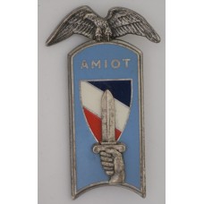 Training Group Adjutant Amiot unit badge for the 95th Promotion of the National Active Non-Commissioned Officers School