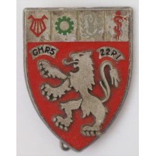 22nd Infantry Regiment unit badge