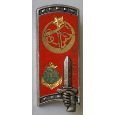 Training Group Adjutant Chef Lamonica unit badge for the 141st Promotion of the National Active Non-Commissioned Officers School