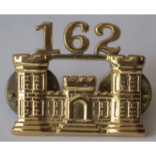 162nd Engineer Battalion officer's collar badge 