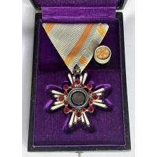 Order of the Sacred Treasure 6th Class in Meiji era box of issue