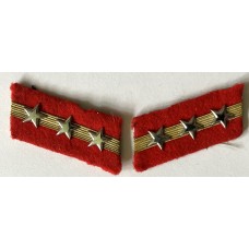 Army Sergeant Major 1938 pattern rank collar badges