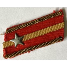 Army 2nd Lieutenant 1938 pattern rank collar badge