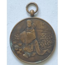 1928 Showa Enthronement bronze commemorative medallion