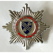 Merseyside County Fire Brigade cap badge 