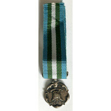Fire Brigade Long Service and Good Conduct Medal, miniature version 