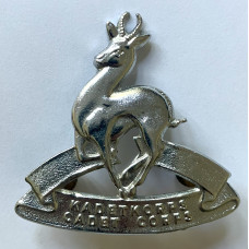 South African Cadet Corps cap badge
