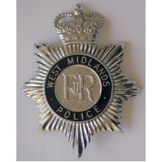 West Midlands Police helmet plate 