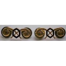 Chemical Corps Officer collar badges 